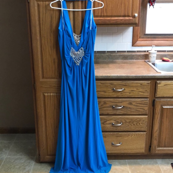 Blue formal dress - Picture 4 of 5